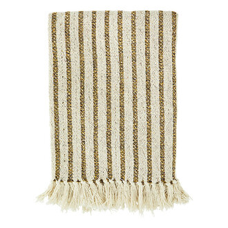 Madam Stoltz Recycled cotton throw Madam Stoltz Recycled cotton throw