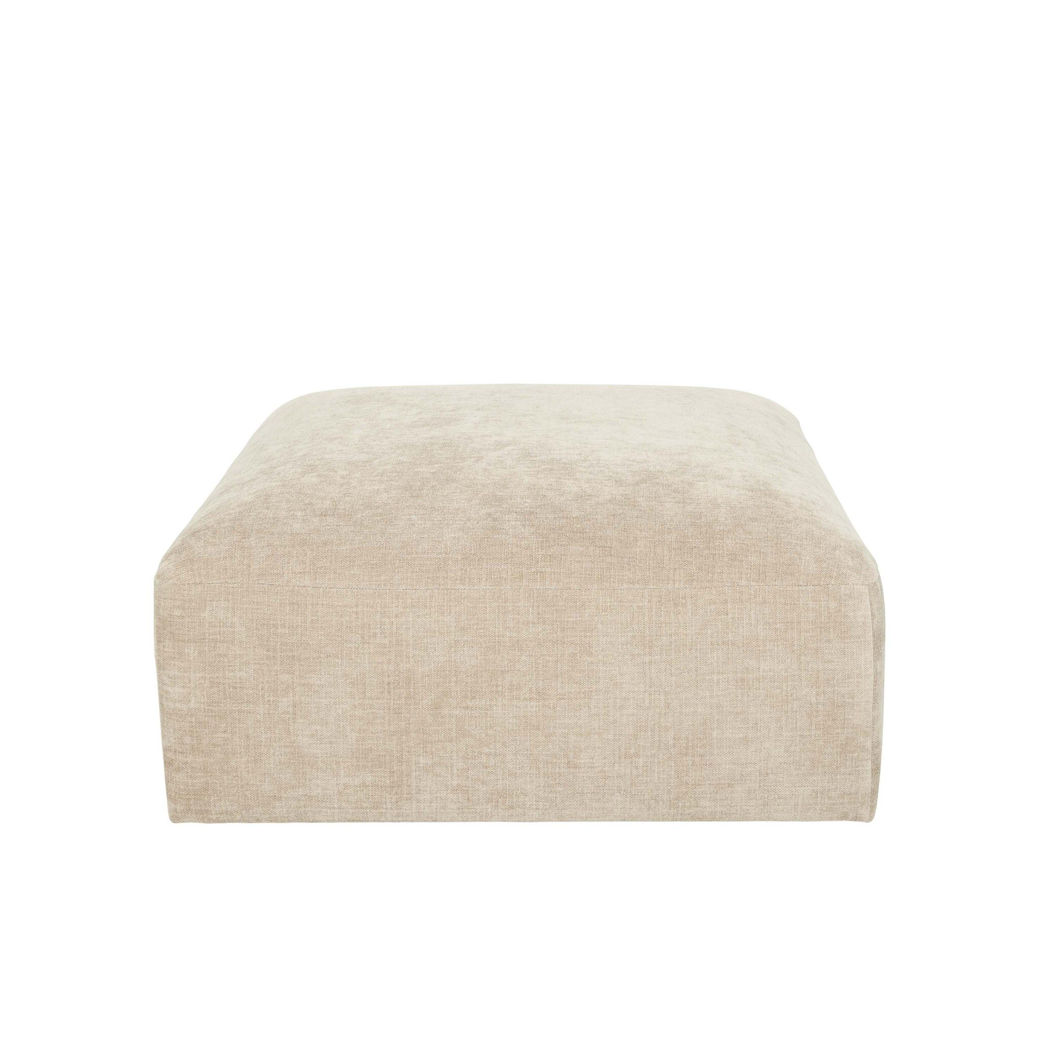 Urban Nature Culture-collectie Modulaire bank hocker Tao, Almond Milk