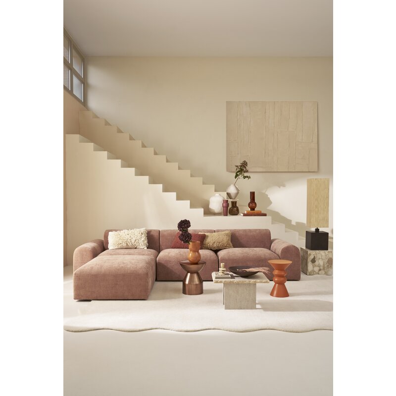 Urban Nature Culture-collectie Modular Seater Tao Ar, Oudroze