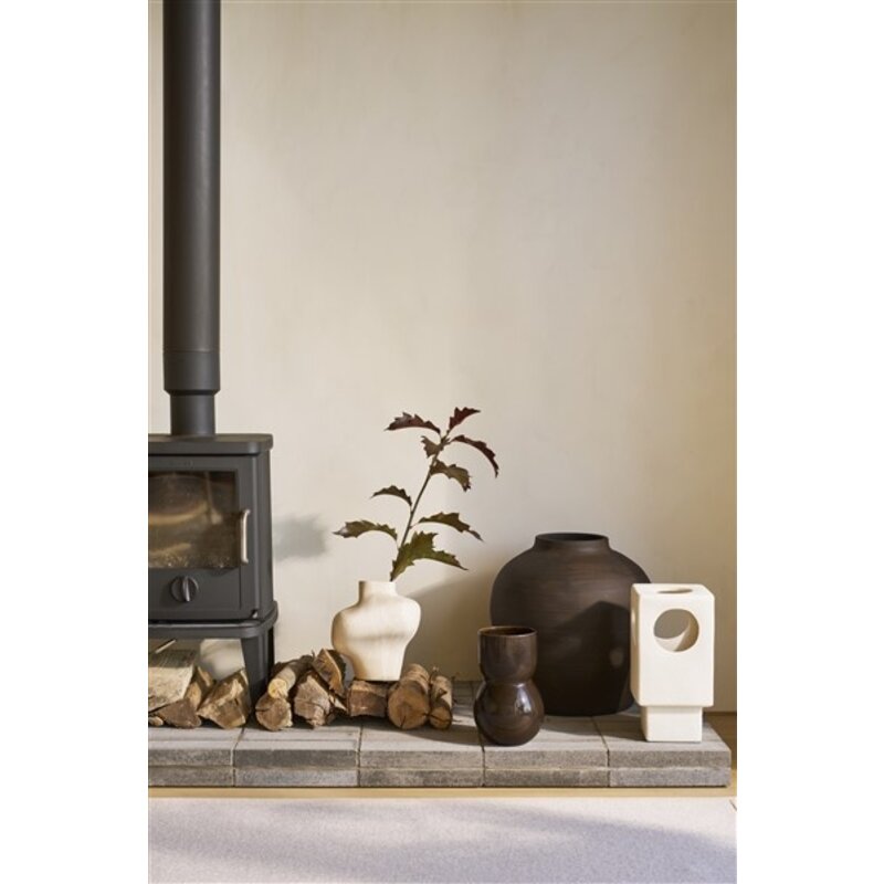 Urban Nature Culture-collectie Vaas Noan Dark Downtown Brown
