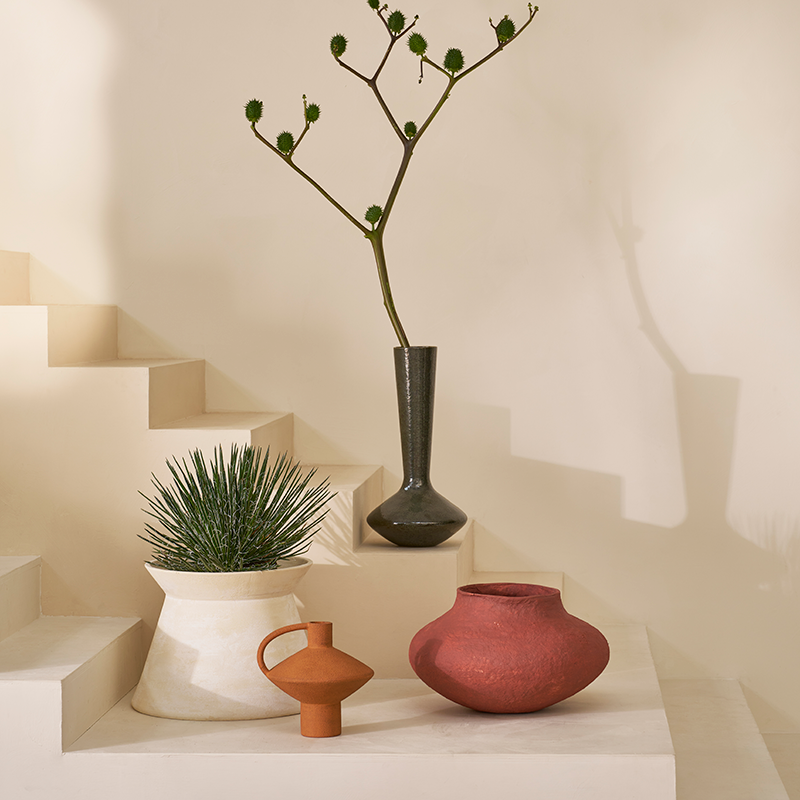 Urban Nature Culture-collectie Vaas Tynn