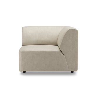 HKLIVING Jax couch element right corner pure ivory