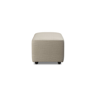 HKLIVING Jax couch element hocker small pure ivory