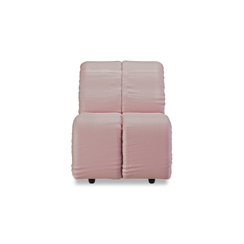 HKLIVING-collectie Wave couch element middle small wise blossom