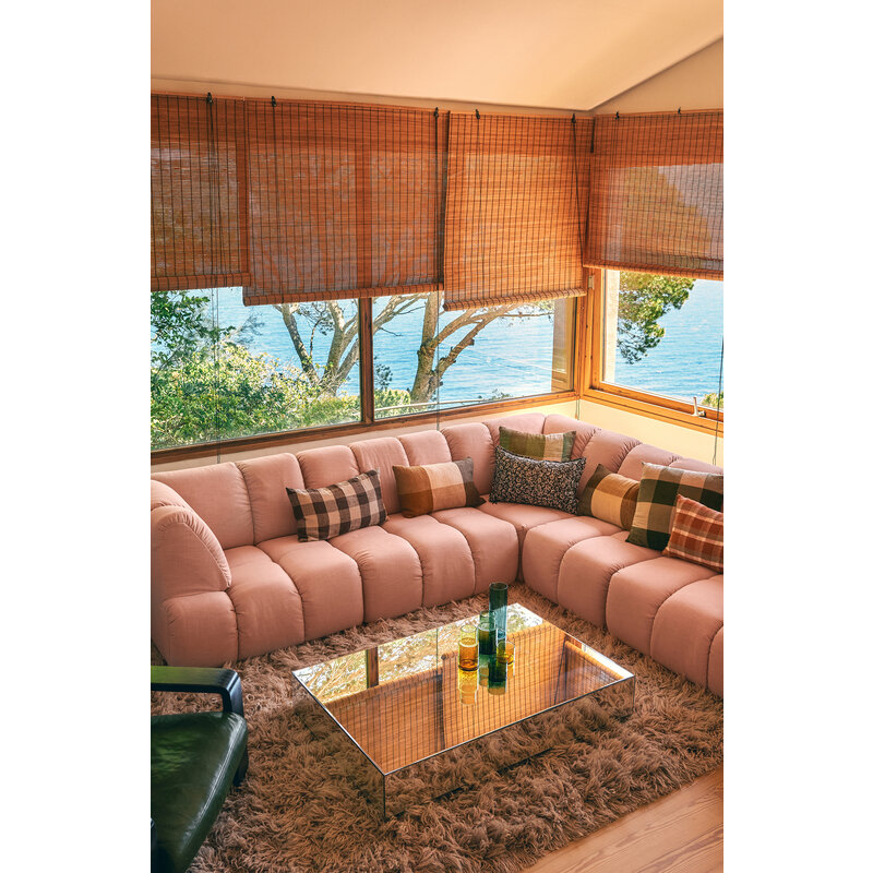 HKLIVING-collectie Wave couch element middle wise blossom