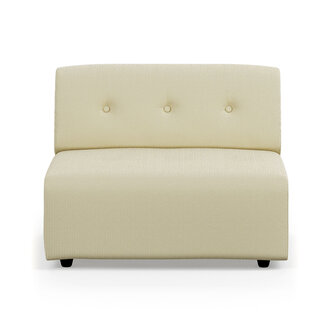 HKLIVING Vint couch element middle corduroy rib hay