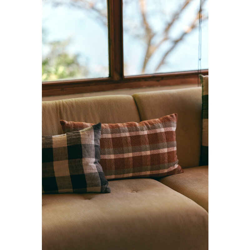 HKLIVING-collectie Vint couch element middle corduroy rib hay