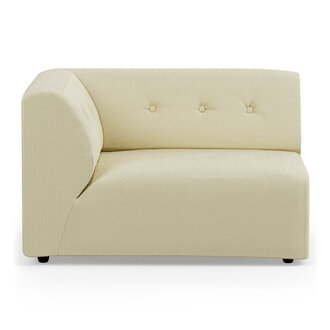 HKLIVING Vint bank element links 1,5-seat corduroy rib hay