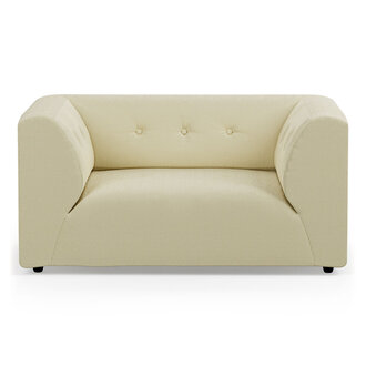 HKLIVING Vint bank element loveseat corduroy rib hay