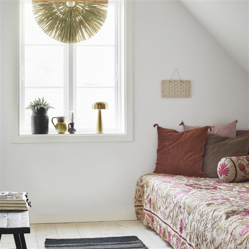 Madam Stoltz-collectie Rechargeable iron table lamp Gold