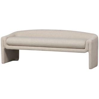 WOOOD Zone Bankje Beige 160 cm