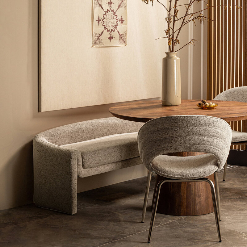 WOOOD-collectie Zone Bankje Beige 160 cm