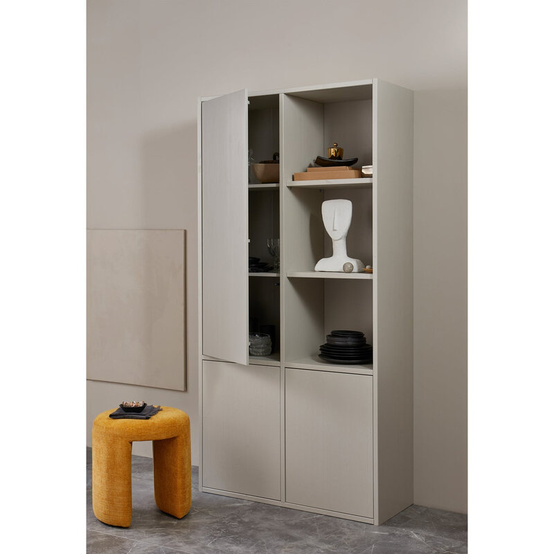 WOOOD-collectie Merel Opbergkast Grenen Dust [Fsc]