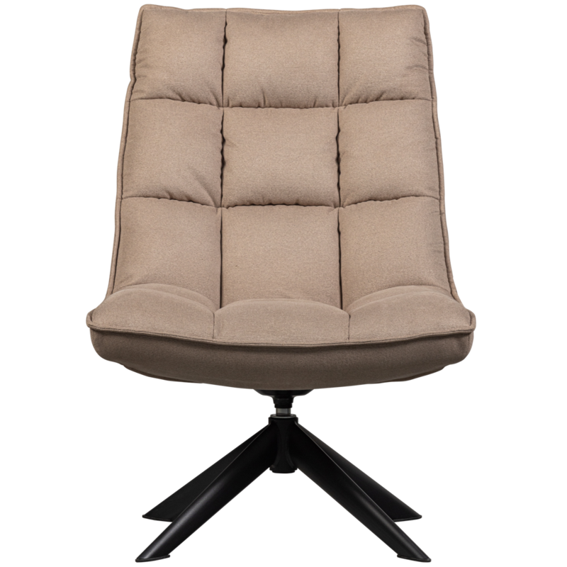 WOOOD-collectie Jouke Draaifauteuil Zand