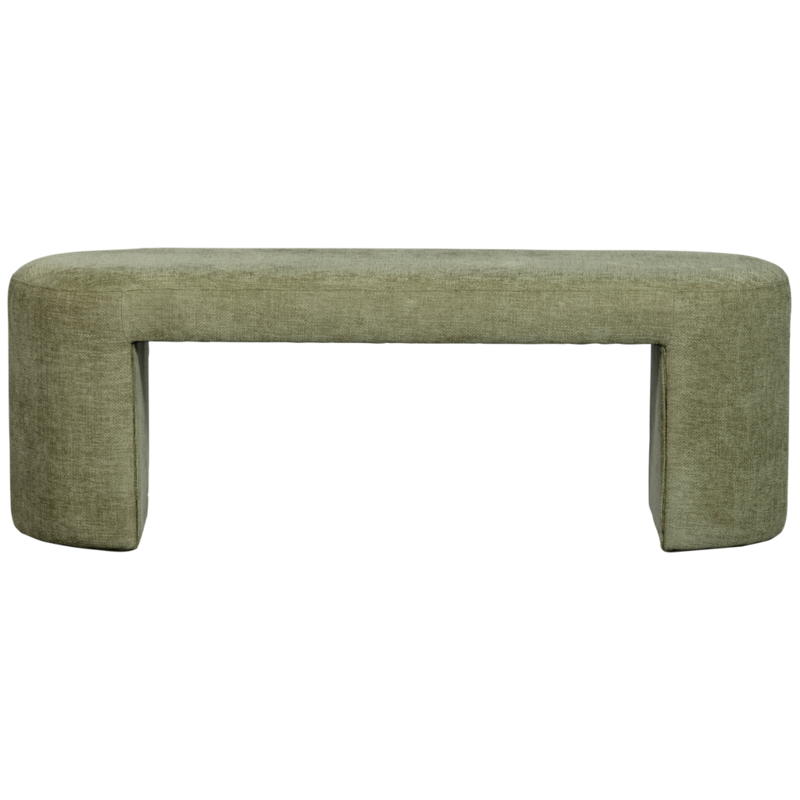 WOOOD-collectie Jacob Bankje Olive Green