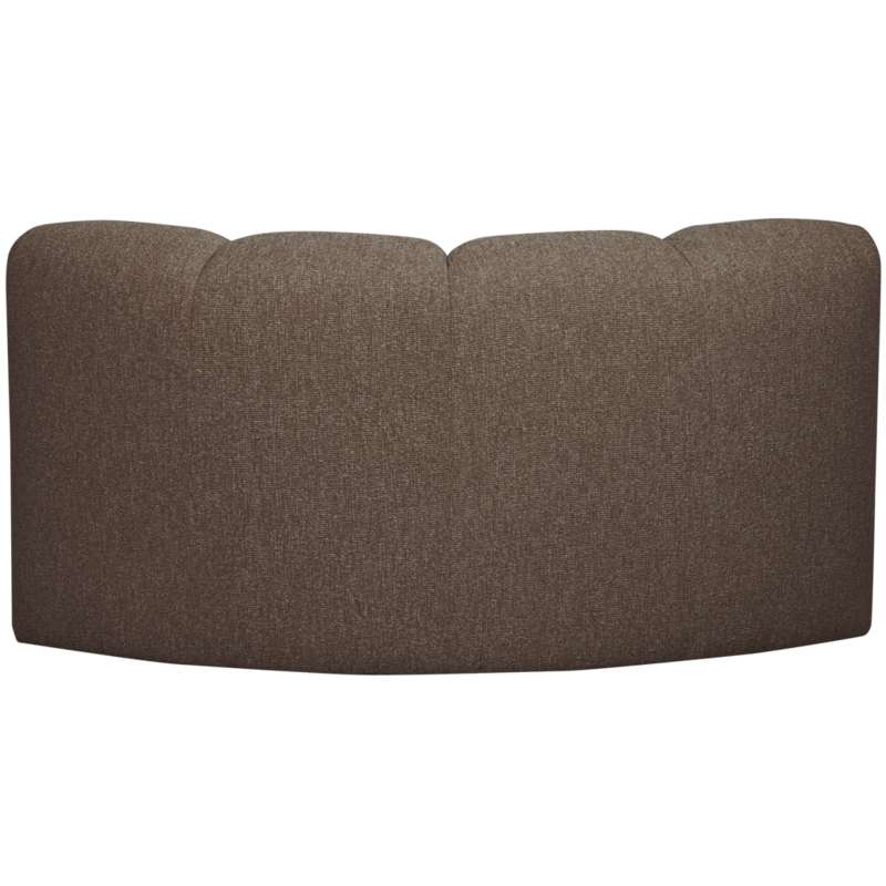 WOOOD-collectie Mojo Hoekelement Boucle Bruin Melange