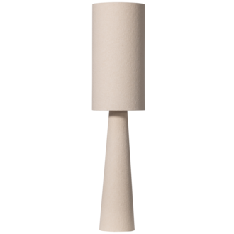 WOOOD Loft Vloerlamp Metaal/Bouclé Naturel 130XØ30 CM