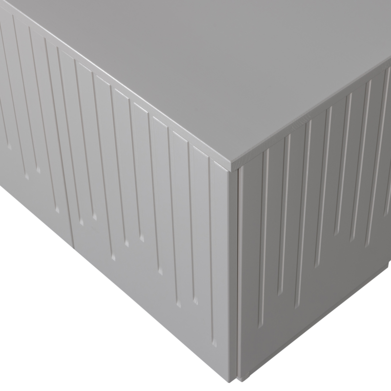 WOOOD-collectie Pencil Tv Meubel Grenen Mist [Fsc]