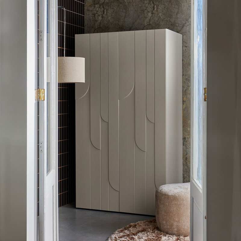 WOOOD-collectie Rain 2-Drs Opbergkast Grenen Dust [Fsc]
