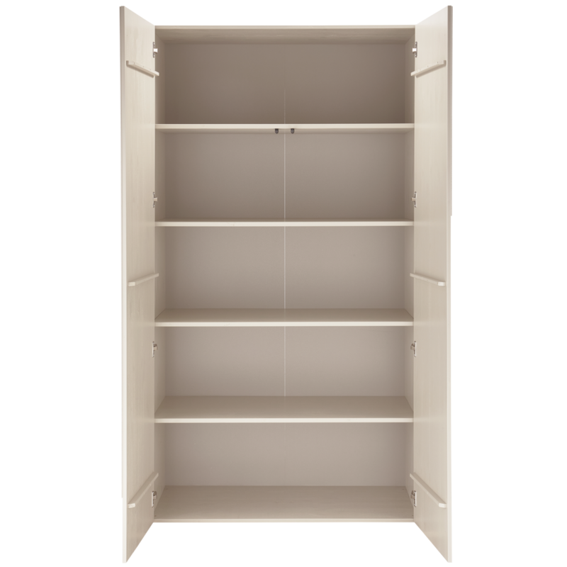 WOOOD-collectie Rain 2-Drs Opbergkast Grenen Dust [Fsc]