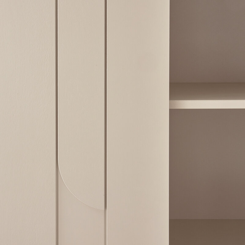 WOOOD-collectie Rain 2-Drs Opbergkast Grenen Dust [Fsc]