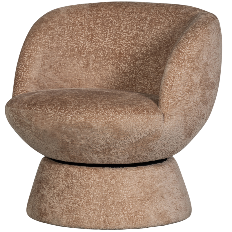 WOOOD-collectie Shuffle Draaifauteuil Naturel