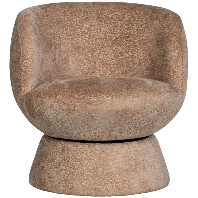 WOOOD-collectie Shuffle Draaifauteuil Naturel