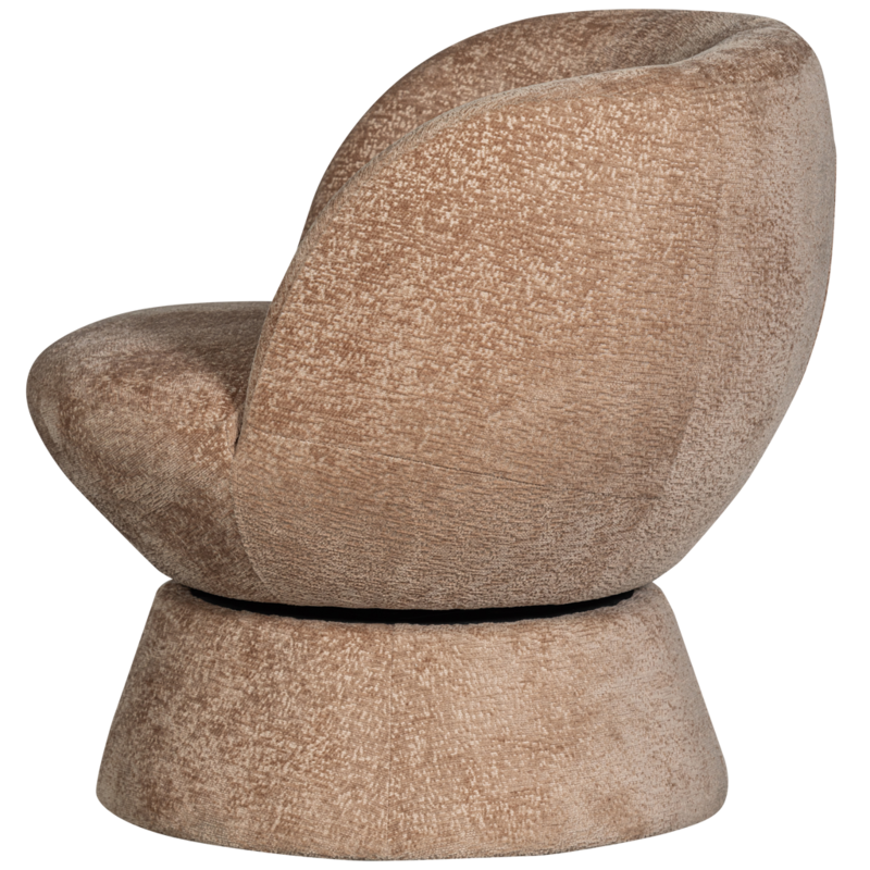 WOOOD-collectie Shuffle Draaifauteuil Naturel