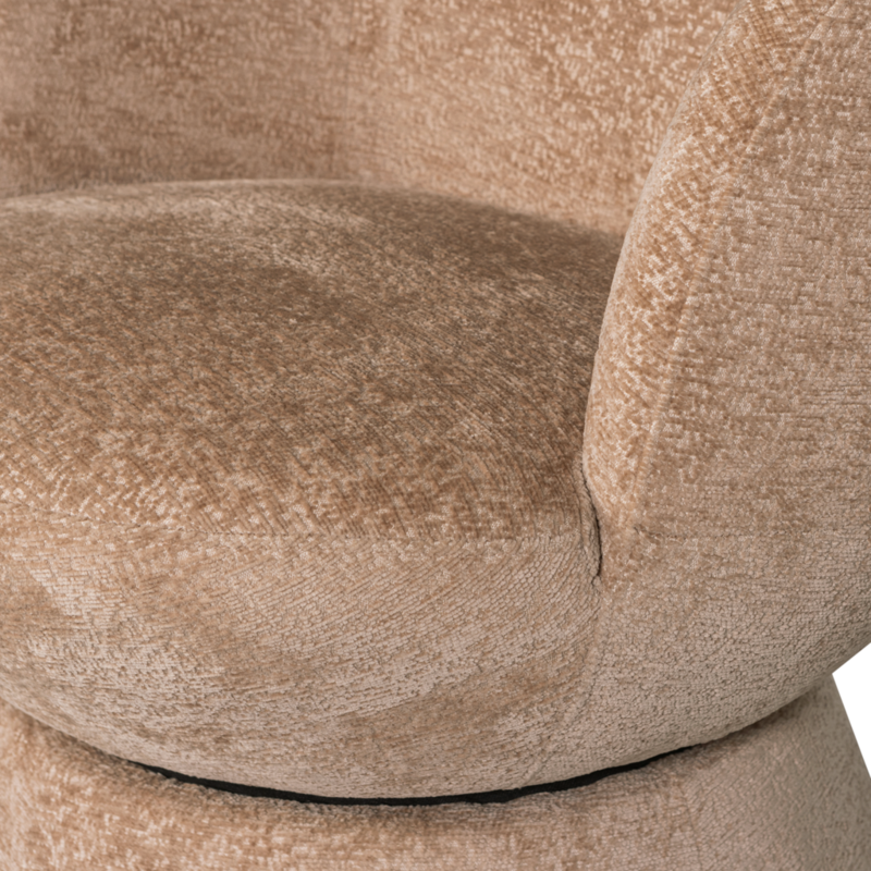 WOOOD-collectie Shuffle Draaifauteuil Naturel