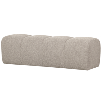 WOOOD Mojo Bankje 160Cm Boucle Beige Melange