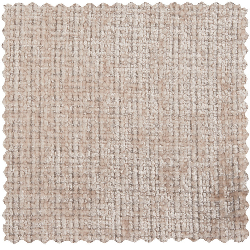 WOOOD-collectie Cloud Hoekbank Links Geweven Chenille Naturel