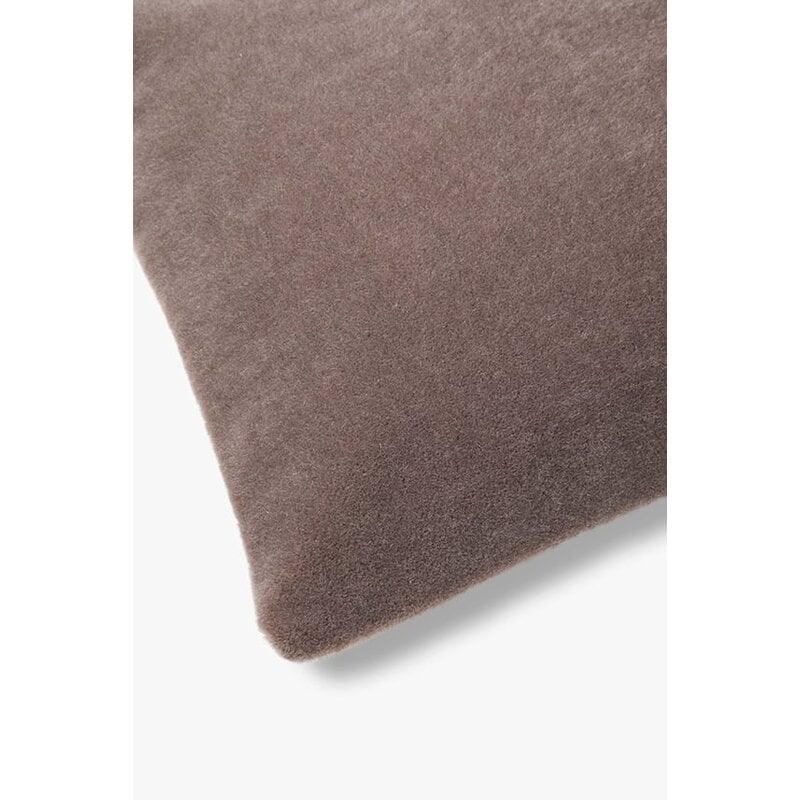 Studio Femme home-collectie Mohair sierkussenhoes Amy aubergine 50x50 cm