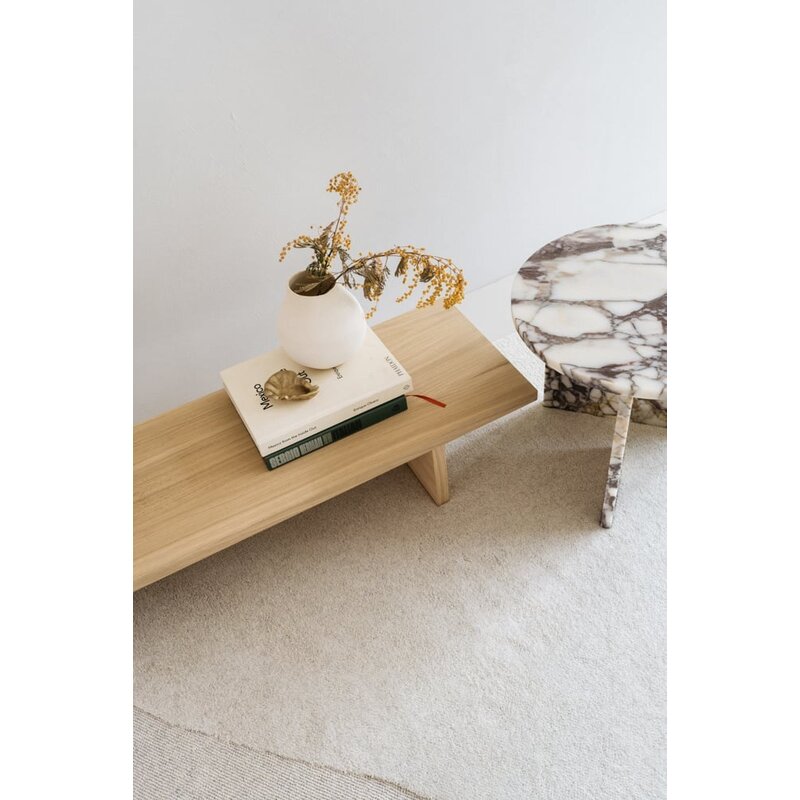 Studio Femme home-collectie Wollen vloerkleed Rose 200x290 cm
