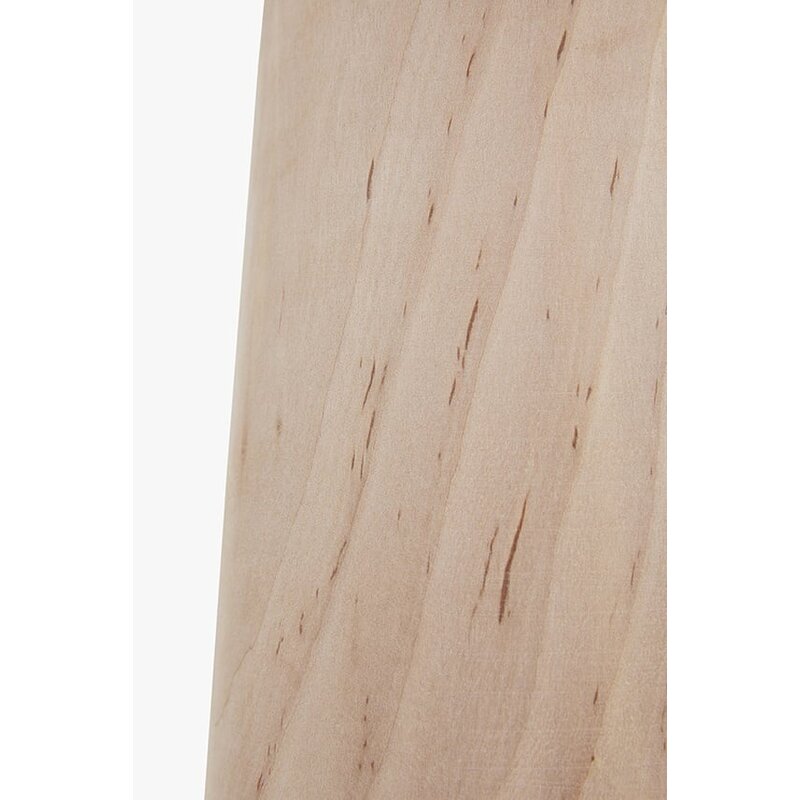 Studio Femme home-collectie Exclusieve tafellamp Fay met houten voet en linnen kap