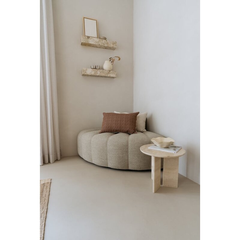 Studio Femme home-collectie Gewatteerd jacquard sierkussenhoes Oliva 60x40 cm