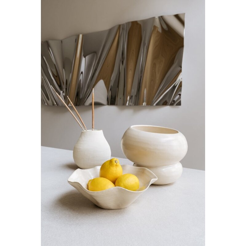 Studio Femme home-collectie Handgemaakte aardewerk vaas Cleo