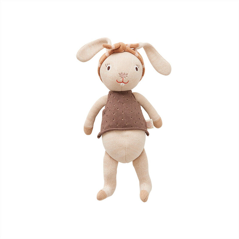 OYOY MINI-collectie Knuffel Jolien konijn Beige