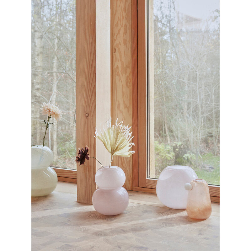 OYOY LIVING Lasi Vase Medium Pink