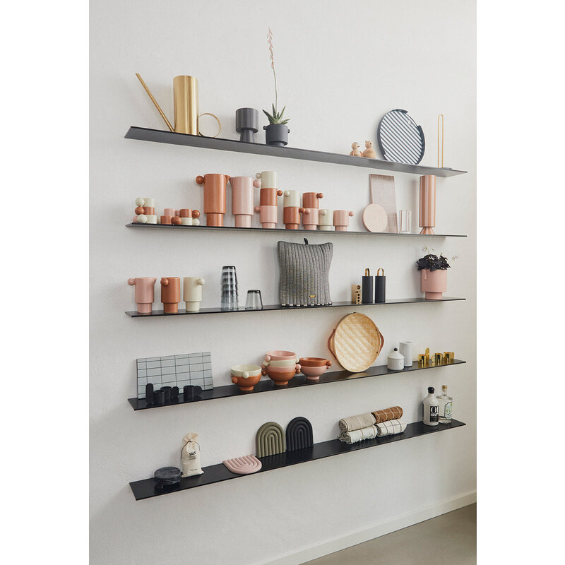 OYOY LIVING-collectie Inka Kana Pot Klein Antraciet