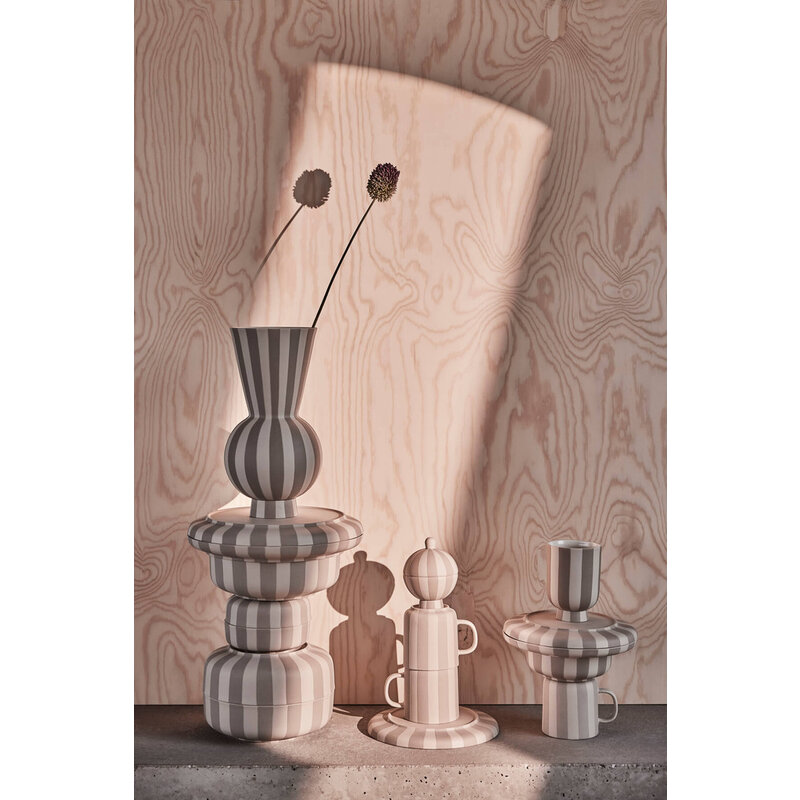 OYOY LIVING Toppu Vase  Round