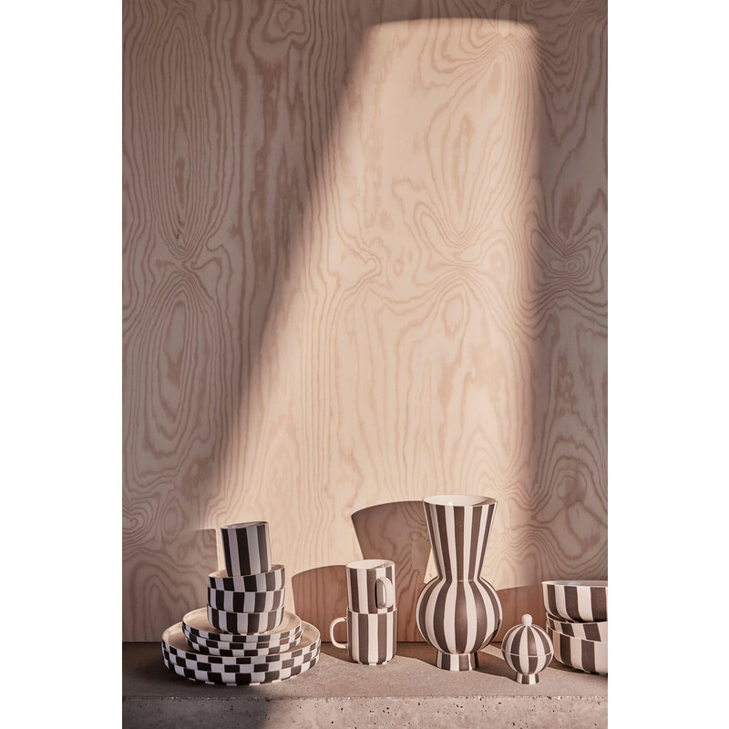 OYOY LIVING-collectie Toppu Vaas  Rond
