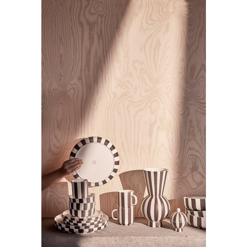 OYOY LIVING-collectie Toppu Vaas  Rond