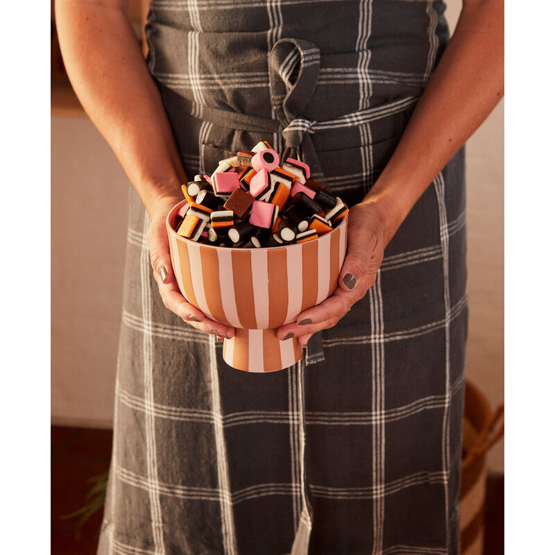 OYOY LIVING-collectie Toppu kom caramel -roze
