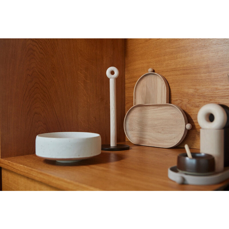 OYOY LIVING-collectie Peper/zoutmolen Hoop  Naturel
