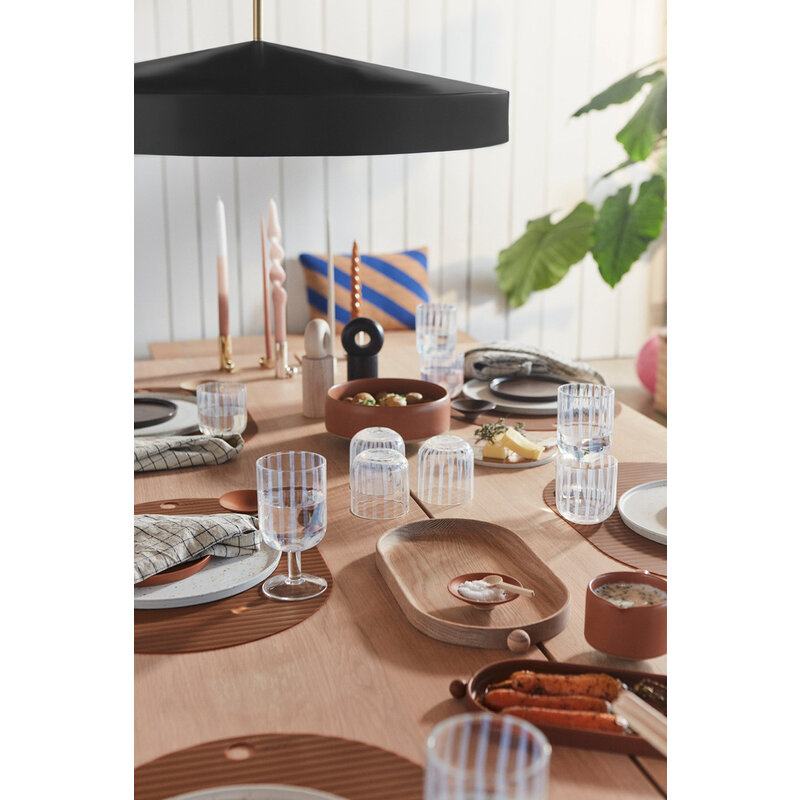 OYOY LIVING Pepper/salt mill Hoop Natural