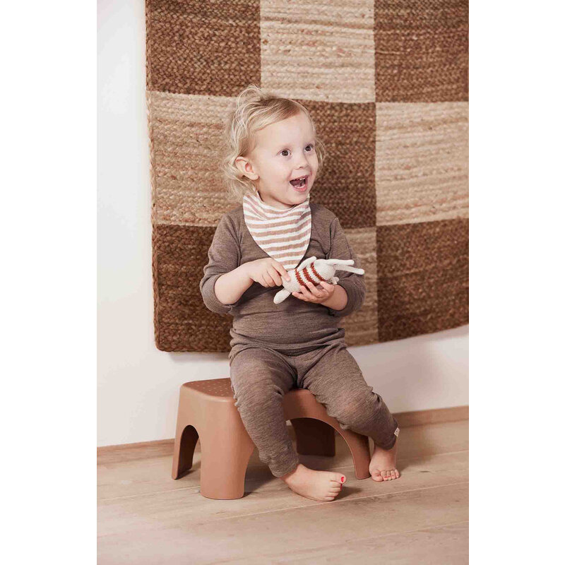 OYOY MINI Rabbit Step Stool  Caramel