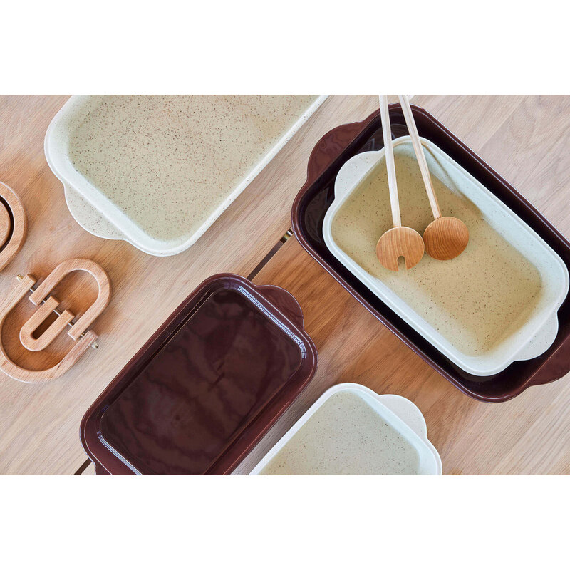 OYOY LIVING-collectie Regenboog Houten Onderzetter