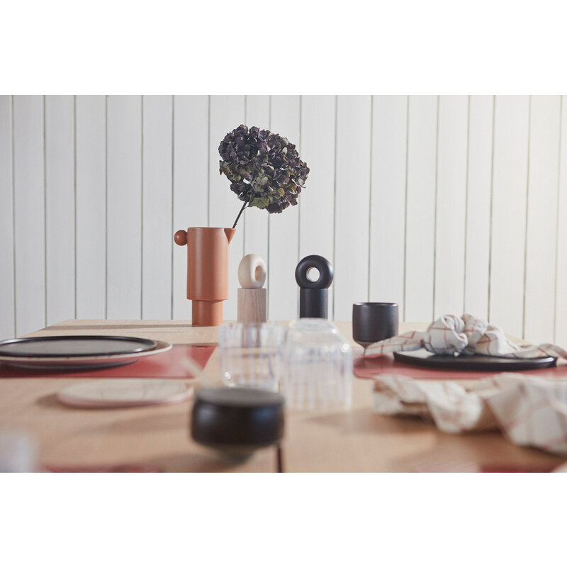 OYOY LIVING Pepper/salt mill Hoop Dark