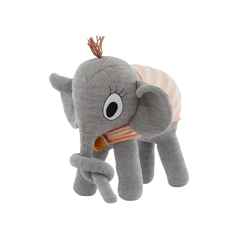 OYOY MINI-collectie Ramboline Olifant Grijs
