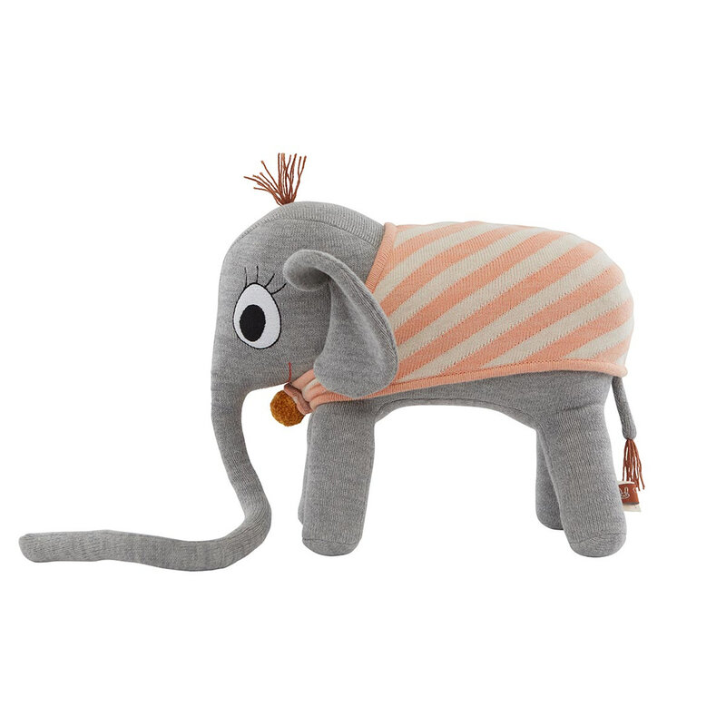 OYOY MINI Ramboline Elephant Gray
